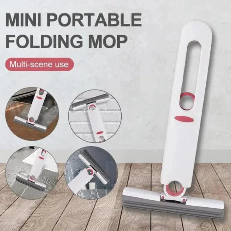 Portable Mini Squeeze Mop Absorbent Sponge Simple Desktop Cleaning Tools- - Vibe Pk