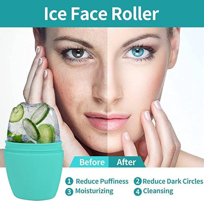 Ice Roller for Face, Puffy Eyes & Neck | Face Ice Roller for Face Massager - Vibe Pk