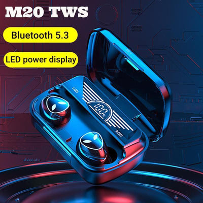 M20 TWS WIRELESS EARBUDS WITH NOISE CANCELLING FEATURE - Vibe Pk
