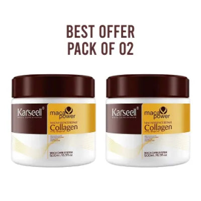 Buy 1 Get 1 Free Karseell Collagen Hair Mask 500ml - My Store