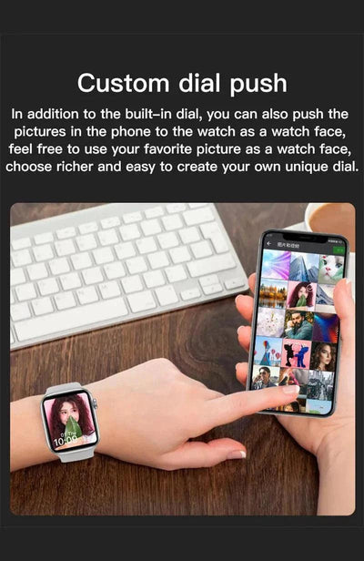 Smart Watch T500 New Latest Model T500 Smart Watch High Quality - Vibe Pk