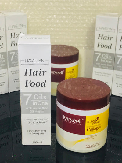 Buy 1 Get 1 Free / Buy Karseell Hair Mask Get Havelyn 7 in 1 Hair Food Oil Free - My Store