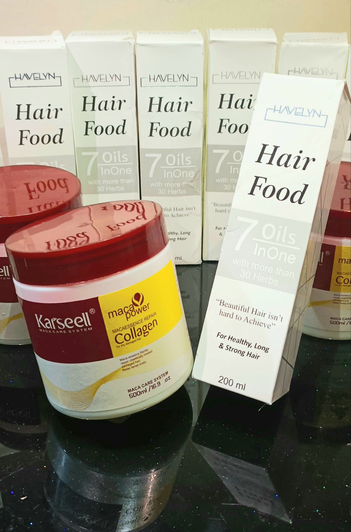 Buy 1 Get 1 Free / Buy Karseell Hair Mask Get Havelyn 7 in 1 Hair Food Oil Free - My Store