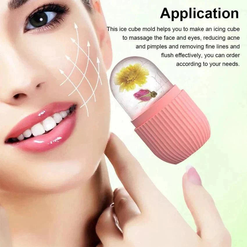 Ice Roller for Face, Puffy Eyes & Neck | Face Ice Roller for Face Massager - Vibe Pk