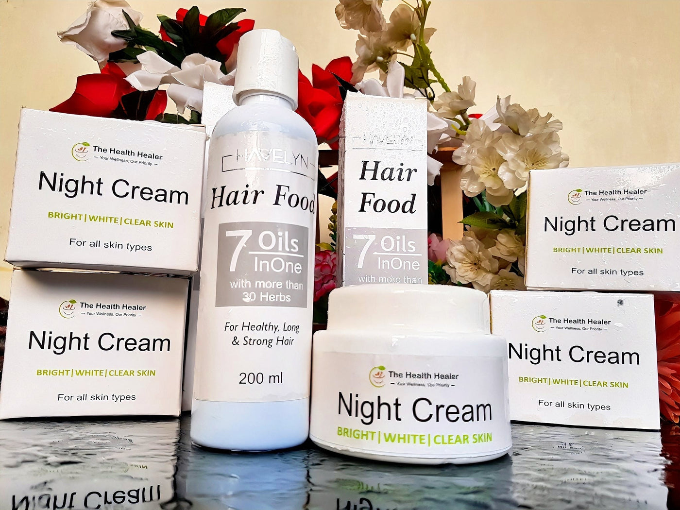 Buy Night Cream Get Free Havelyn 7 in 1 Hair Oil - My Store