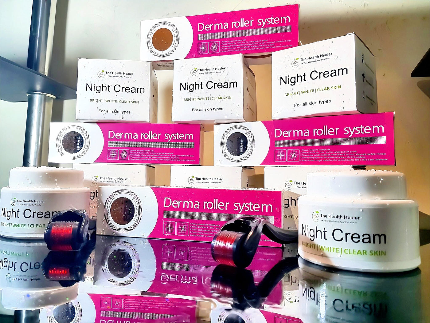 Buy Night Cream Get Derma Roller Free / Buy 1 Get 1 Free - My Store