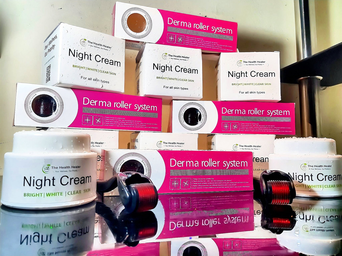 Buy Night Cream Get Derma Roller Free / Buy 1 Get 1 Free - My Store